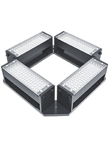 Combination strip light source ROS